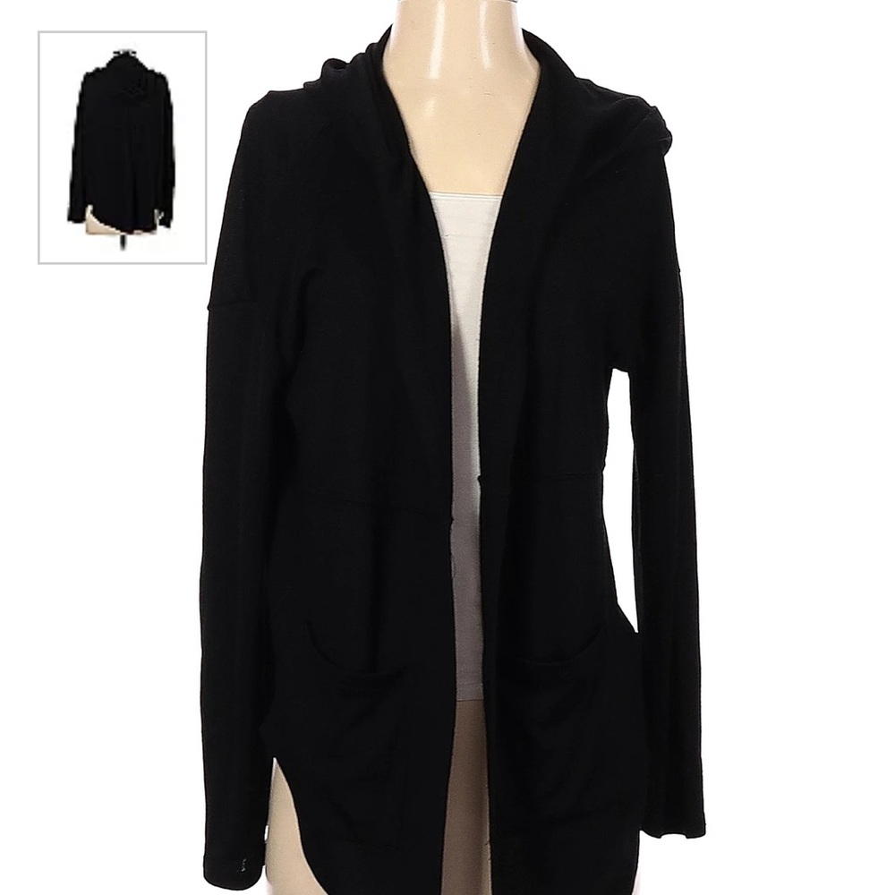 Target Black Hooded Cardigan Sweater